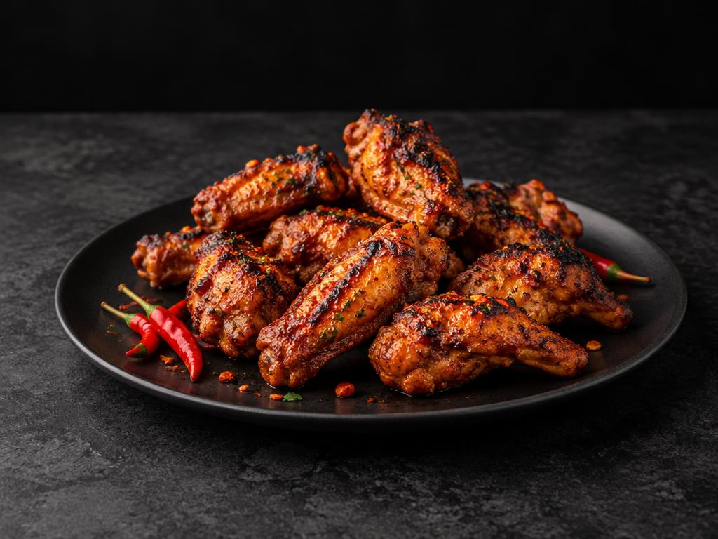 Flame-Grilled Wings